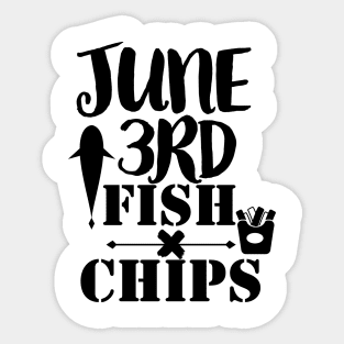 Rendez-vous on June 3rd!!! Sticker